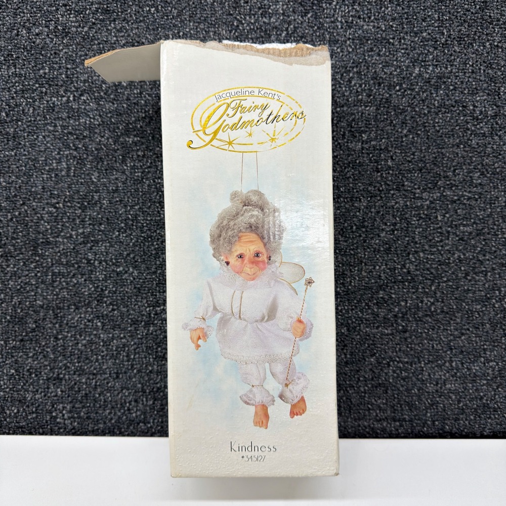 Jacqueline Kent Fairy Godmothers Kindness Doll Giftcraft 345127 White Gold 12in‎